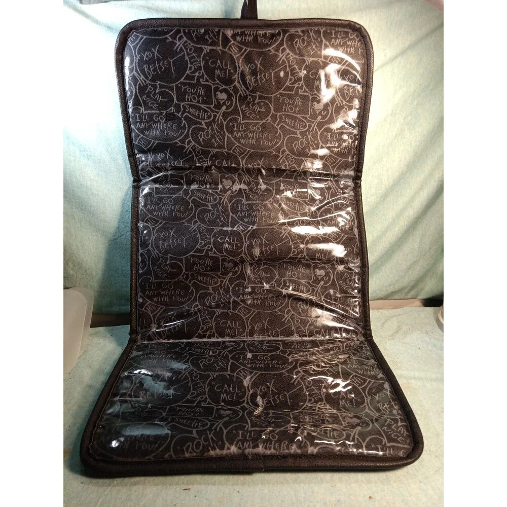 Betsey Johnson Quilted Diaper Pad 23x12 w/ Elasticized Strap